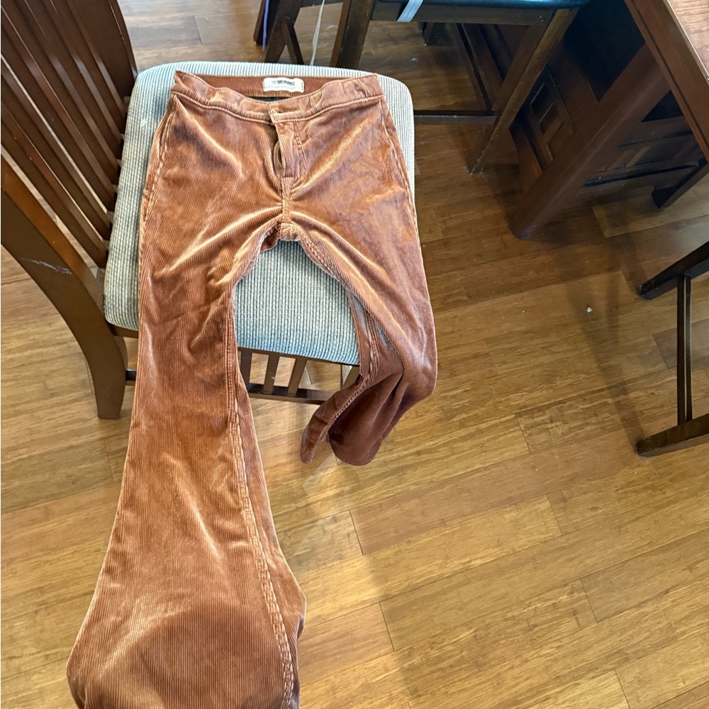 Rock & Roll Cowgirl Kids Brown Corduroy Jeans